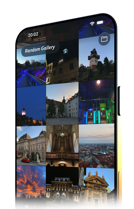 Random Gallery App Preview