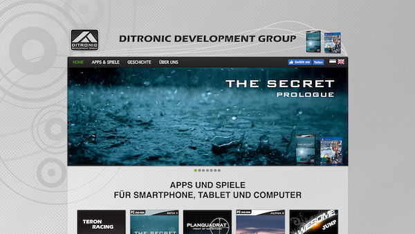 DiTronic Apps Website